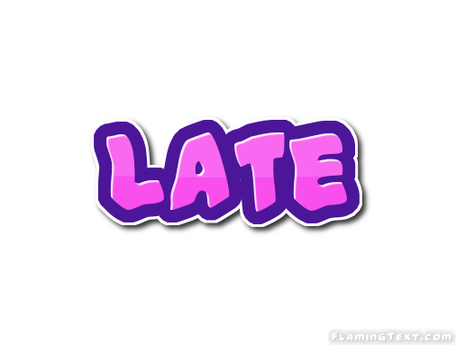 5 letter word late