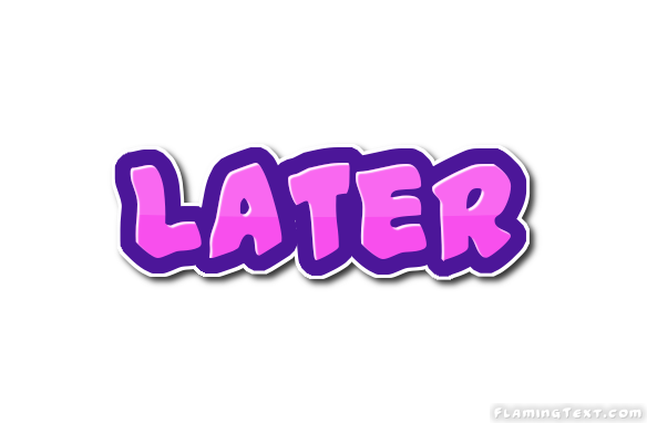 later Logo