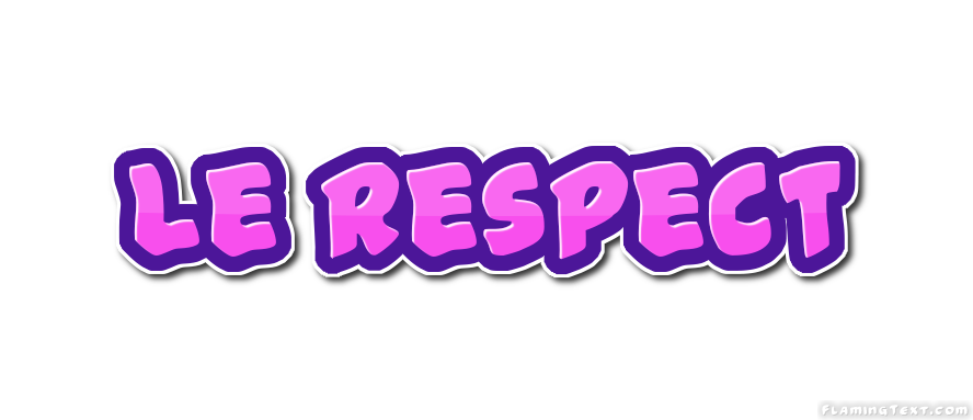 le respect Logo