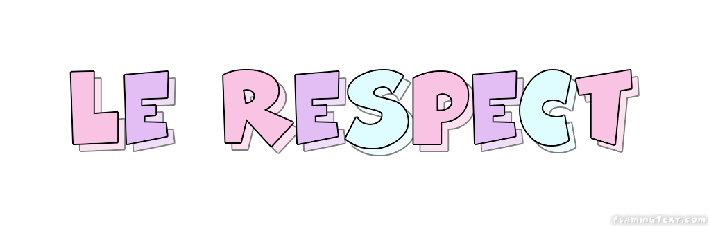 le respect Logo