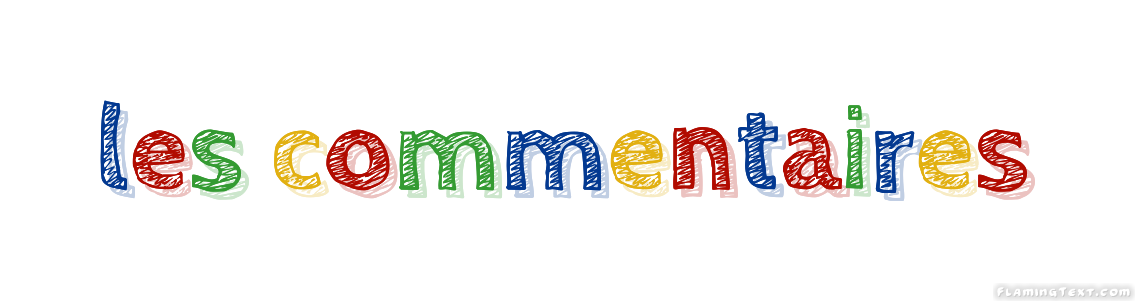 les commentaires Logo