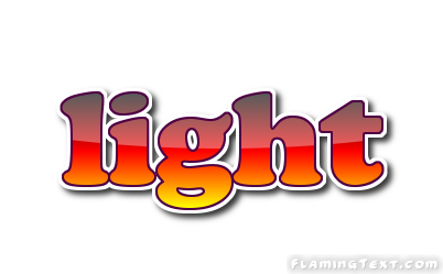 Light on sale word art