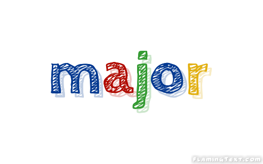 major Logo | Free Logo Design Tool from Flaming Text