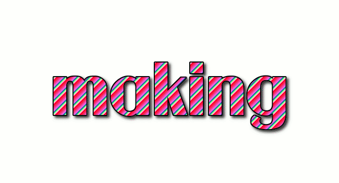 Maker Word Animated GIF Logo Designs