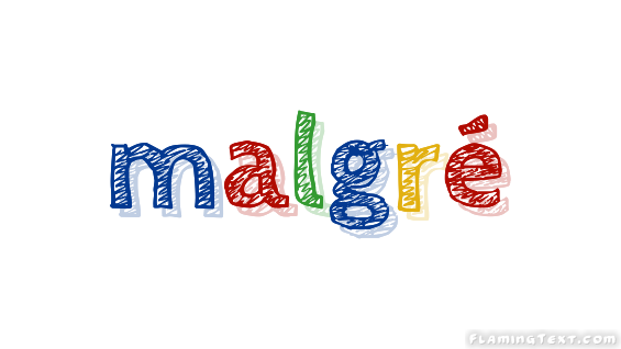 malgré Logo