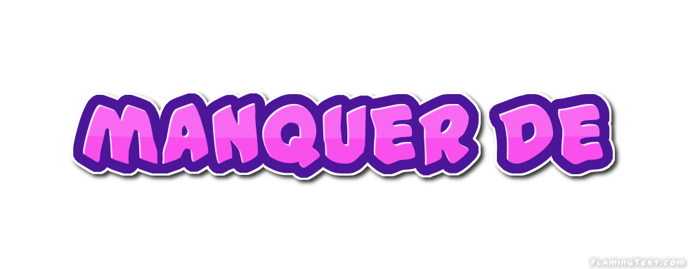 manquer de Logo