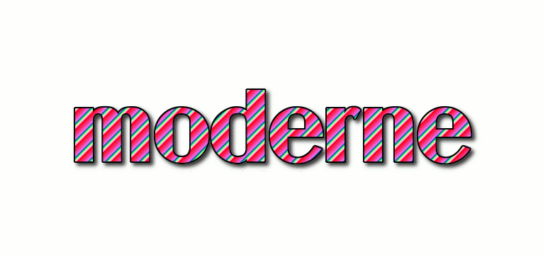 moderne Logo