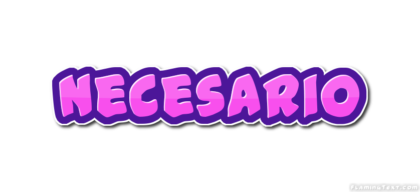 necesario Logo