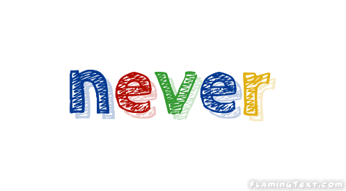 never Logo