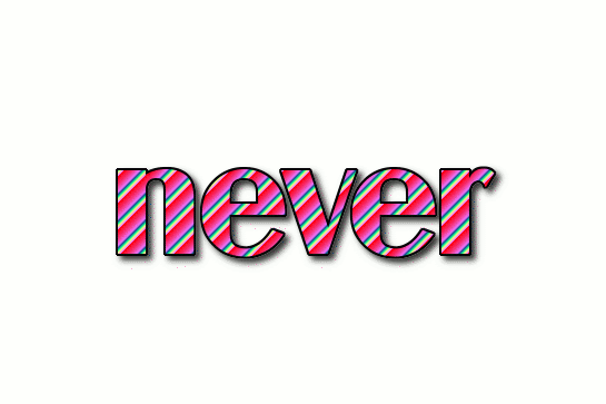 never Logo