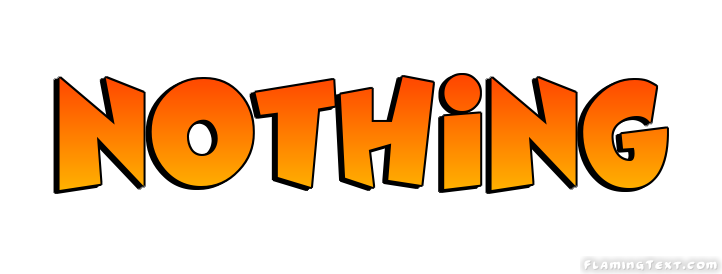 nothing Logo