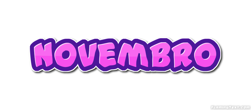 novembro Logotipo
