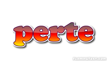 perte Logo