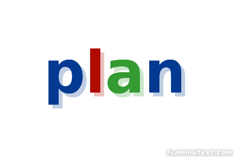 plan Logo | Free Logo Design Tool from Flaming Text