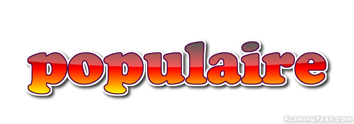 populaire Logo