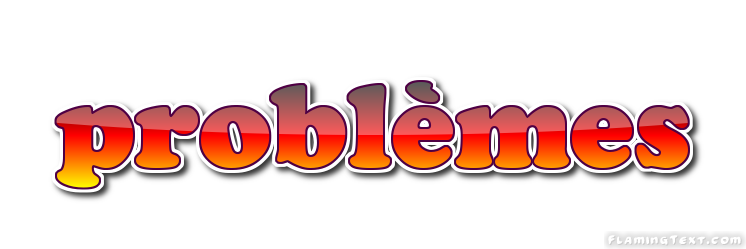 problèmes Logo