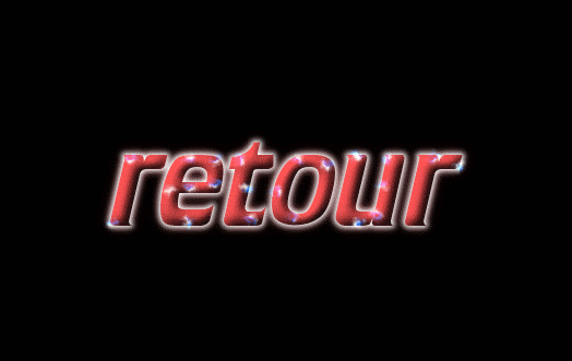 retour Logo | Outil de conception de logo gratuit de Flaming Text