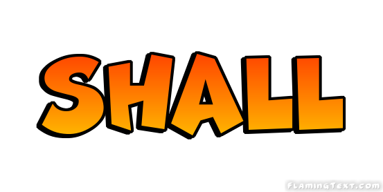 Shall Logo Free Logo Design Tool From Flaming Text