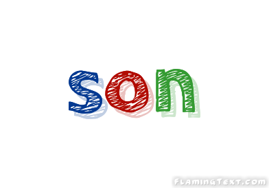 5 letter word with son