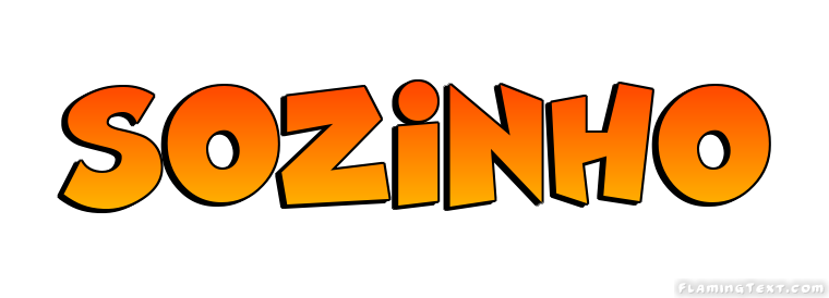 sozinho Logotipo