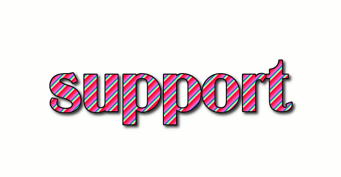 Image result for the word support gif