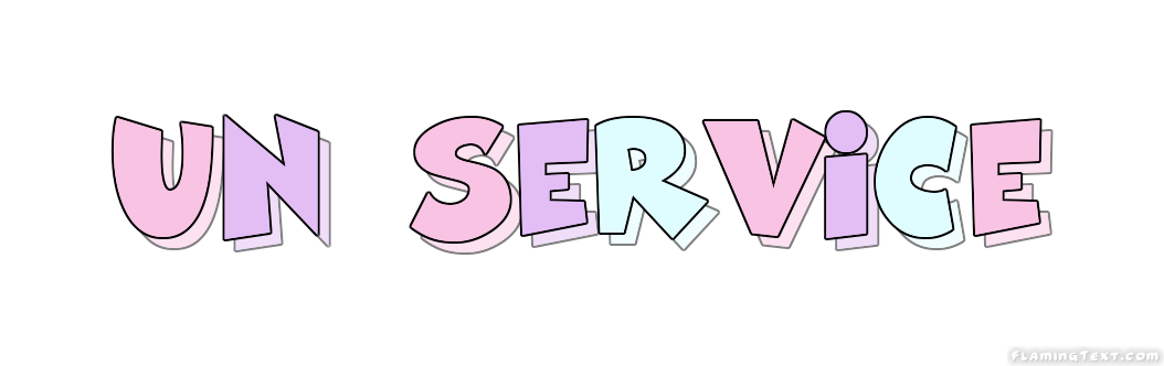 un service Logo