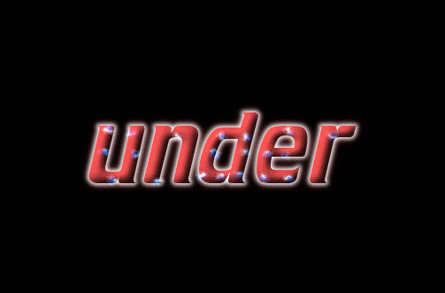 under Logo