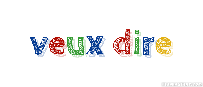 veux dire Logo