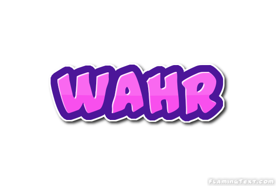 wahr Logo