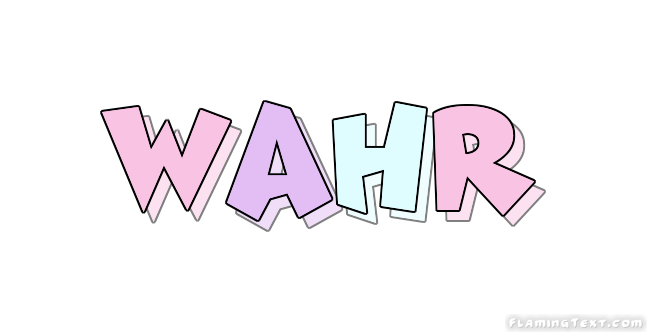 wahr Logo