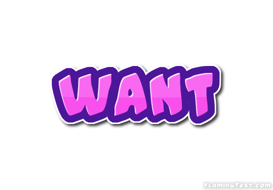 want Logo