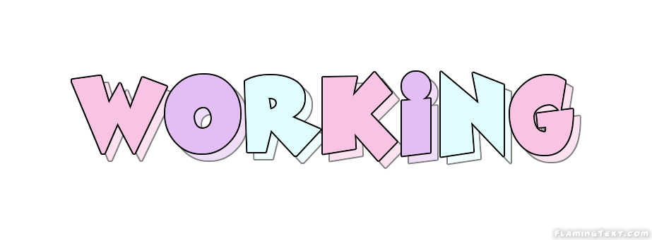 working Logo