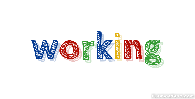 working Logo