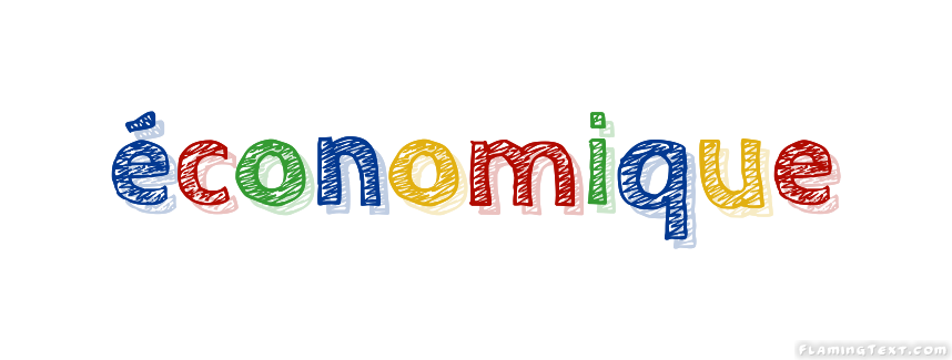 économique Logo | Outil de conception de logo gratuit de Flaming Text